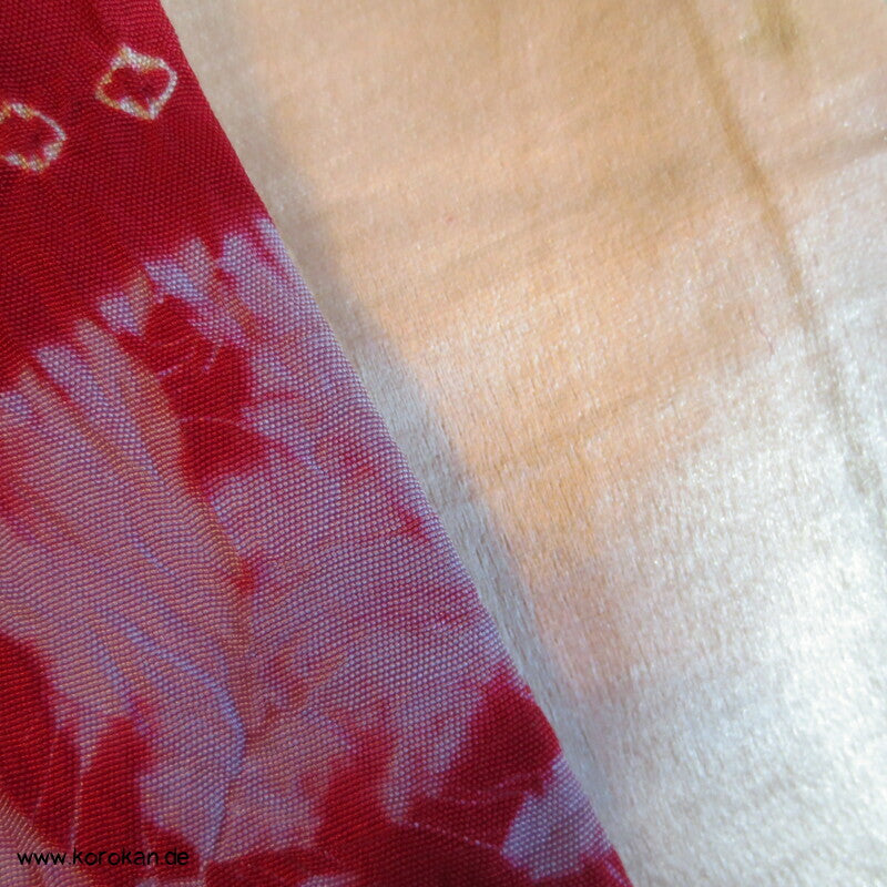Shibori Shippo hausgemachter Fukuro Obi