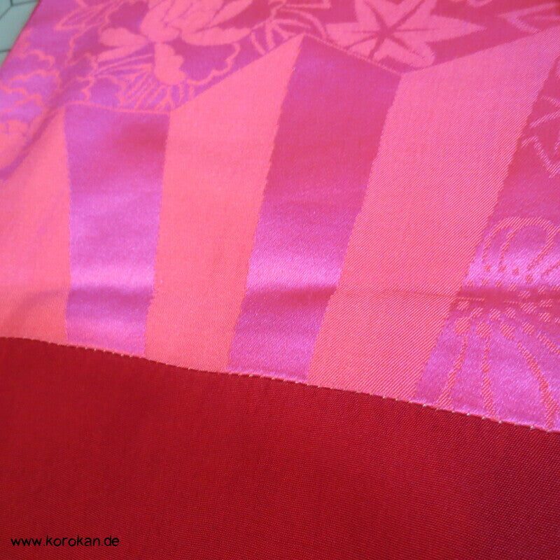 Shibori Shippo hausgemachter Fukuro Obi