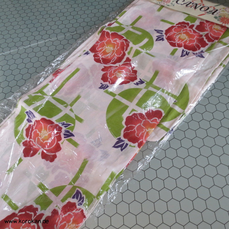 Canoa Yukata Sommer Kimono, reine Baumwolle, neu und originalverpackt