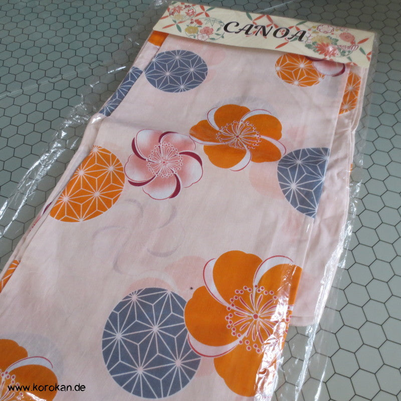 Canoa Yukata Sommer Kimono, reine Baumwolle, neu und originalverpackt