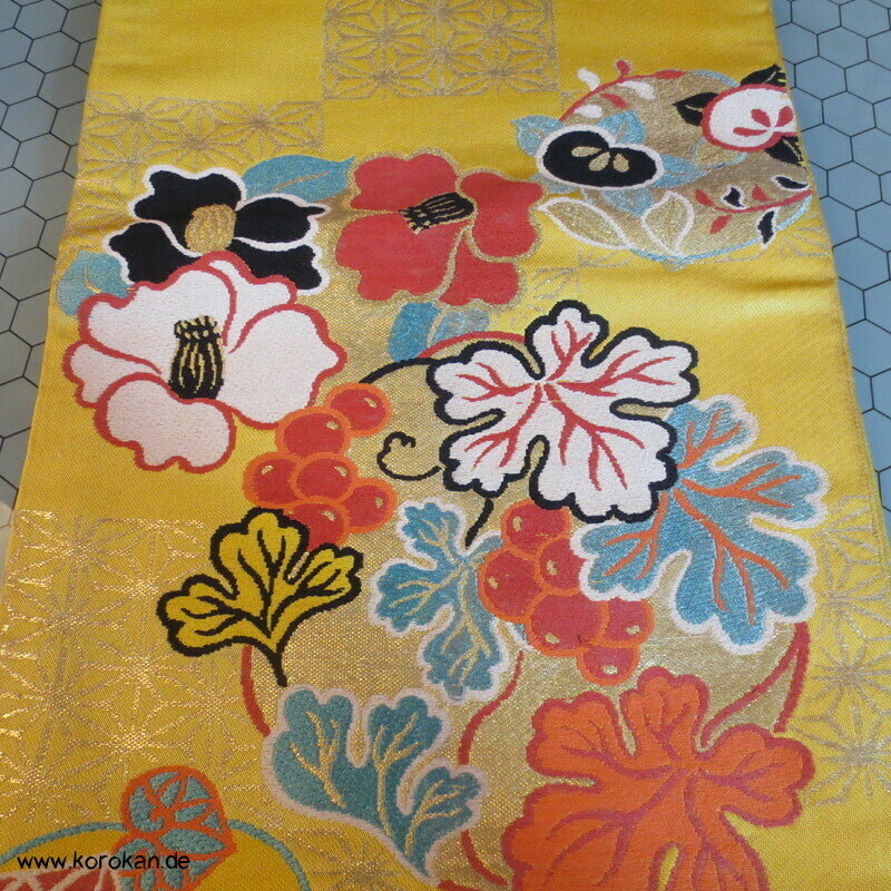 Vier Jahreszeiten Rondelle Fukuro Obi