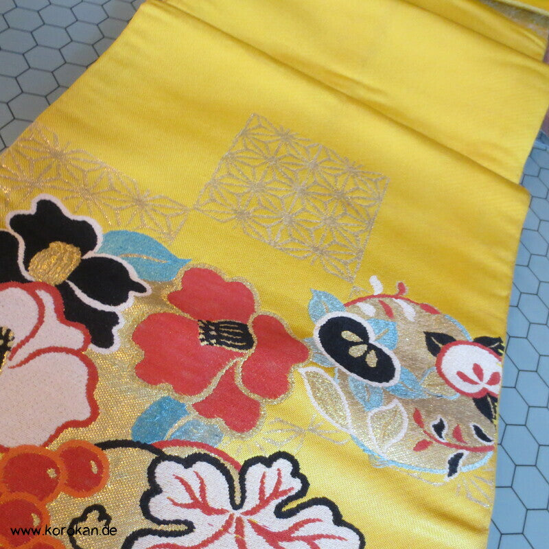 Vier Jahreszeiten Rondelle Fukuro Obi