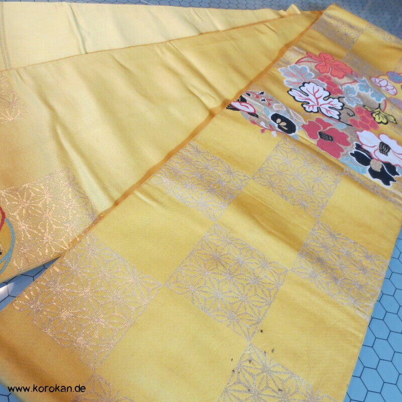 Vier Jahreszeiten Rondelle Fukuro Obi