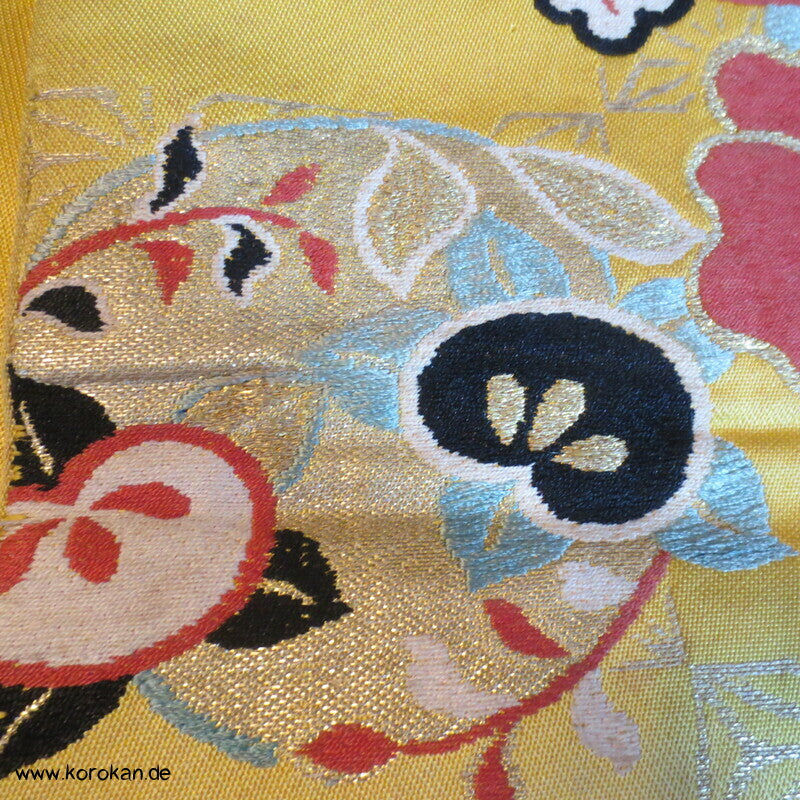 Vier Jahreszeiten Rondelle Fukuro Obi