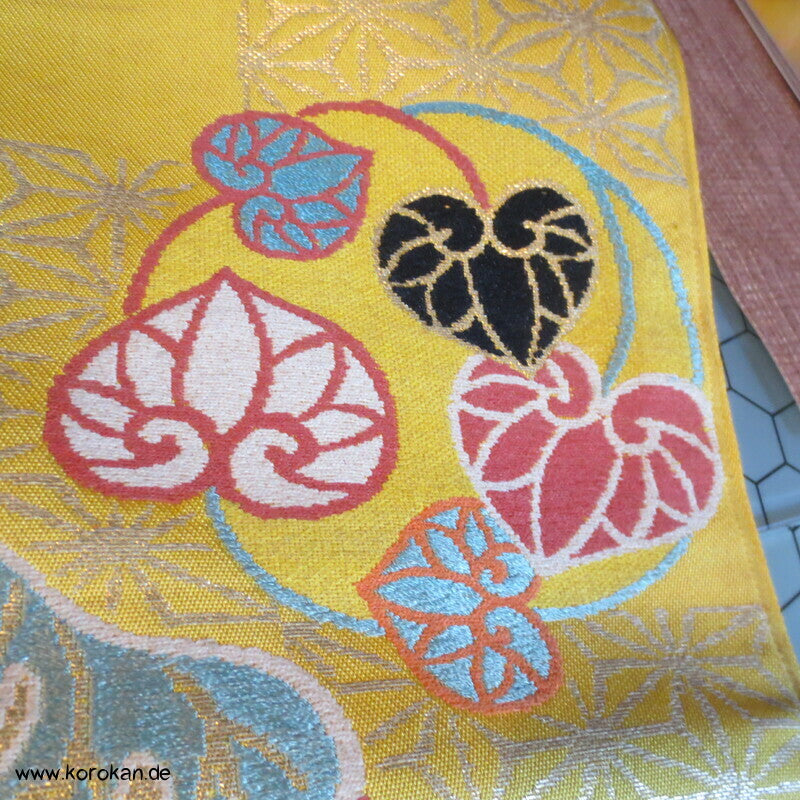 Vier Jahreszeiten Rondelle Fukuro Obi