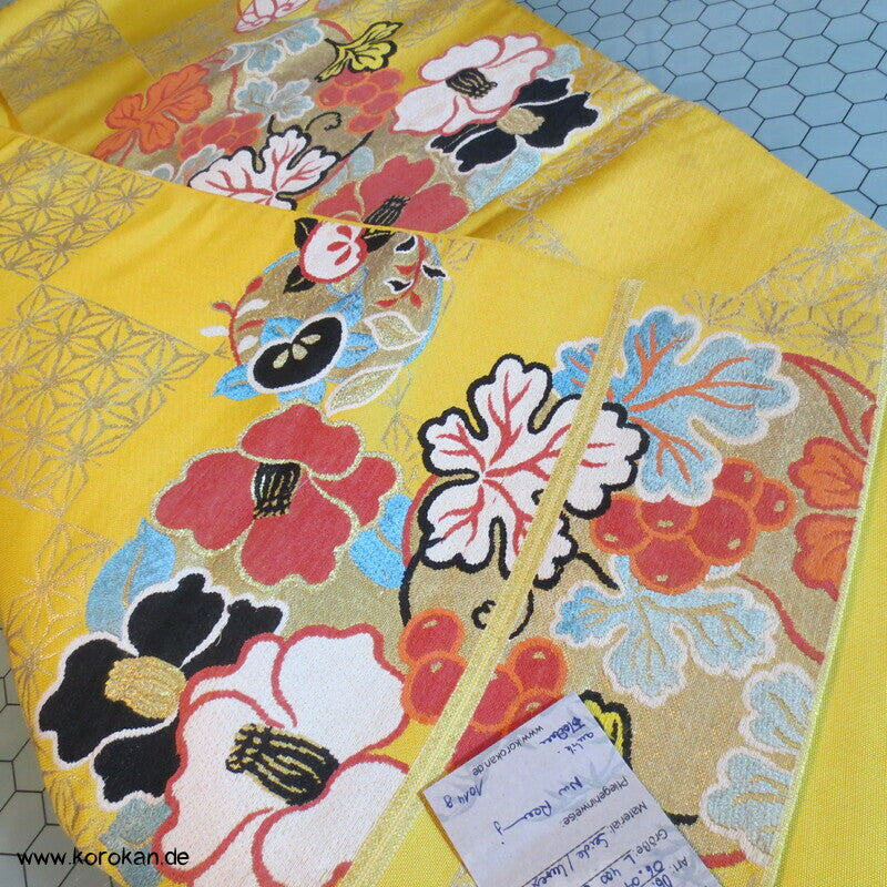 Vier Jahreszeiten Rondelle Fukuro Obi