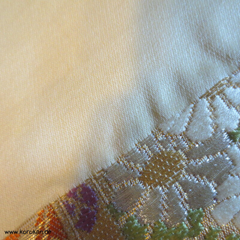 Kicho Brokat Vorhänge auf Kikko Fukuro Obi