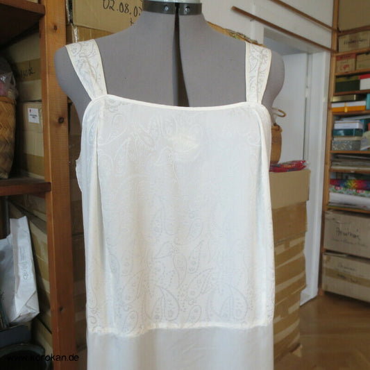 Seiden Paisley Damast Unterkleid / Nachthemd