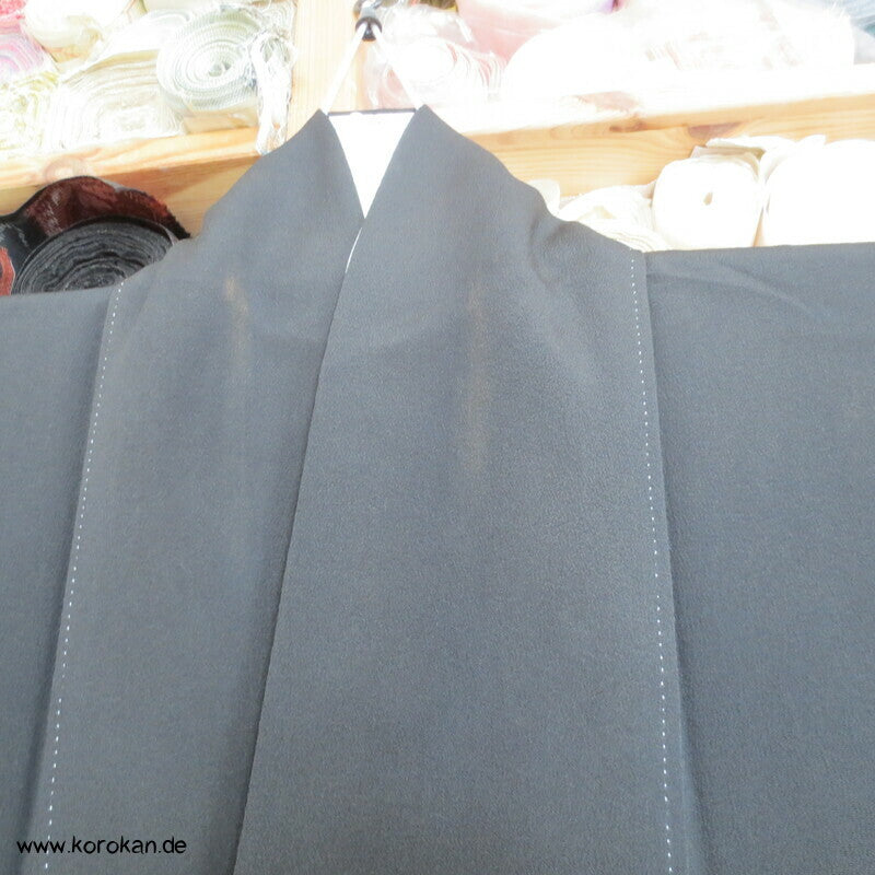 japanische Kicho Vorhänge Tomesode Seidencrepe Kimono