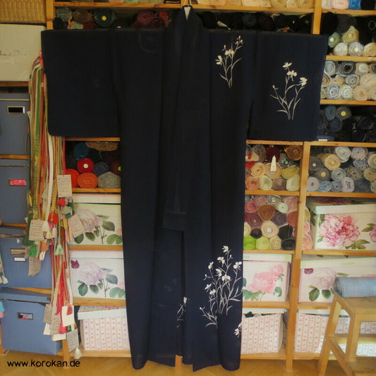 Nadeshiko Hitoe Homongi Kimono Rho Seide