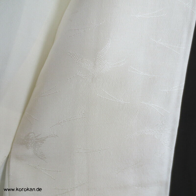 japanische Kicho Vorhänge Tomesode Seidencrepe Kimono