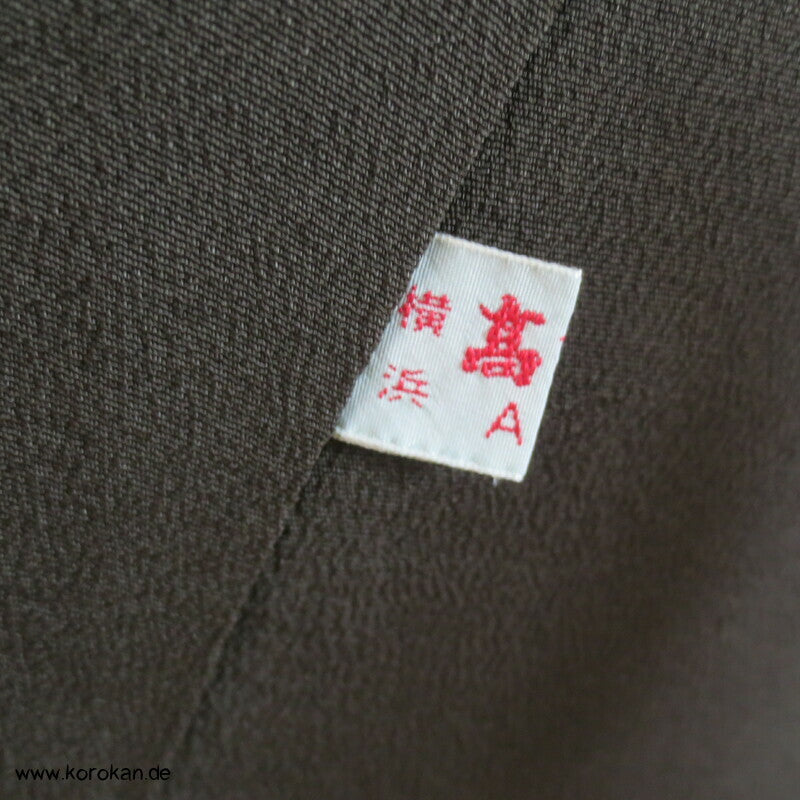 japanische Kicho Vorhänge Tomesode Seidencrepe Kimono