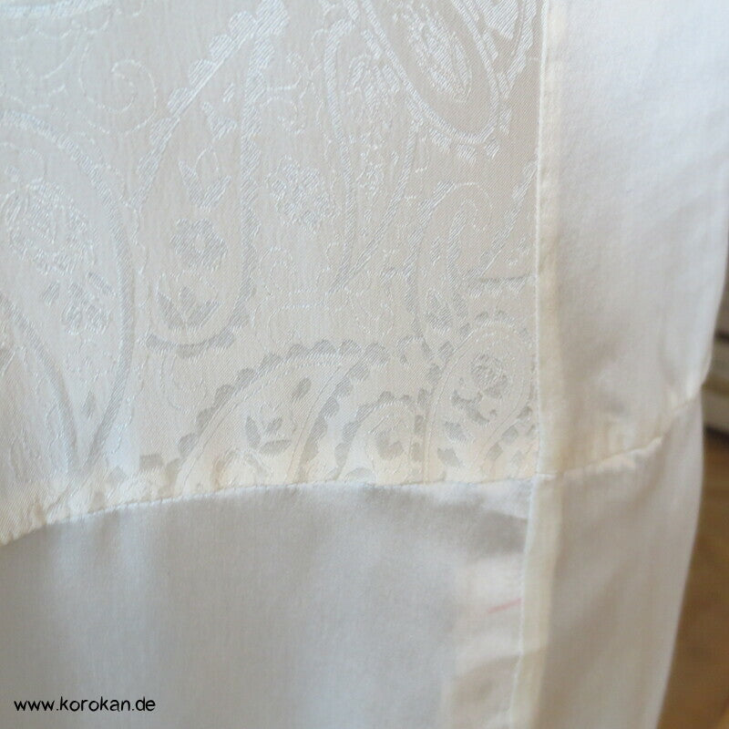 Seiden Paisley Damast Unterkleid / Nachthemd