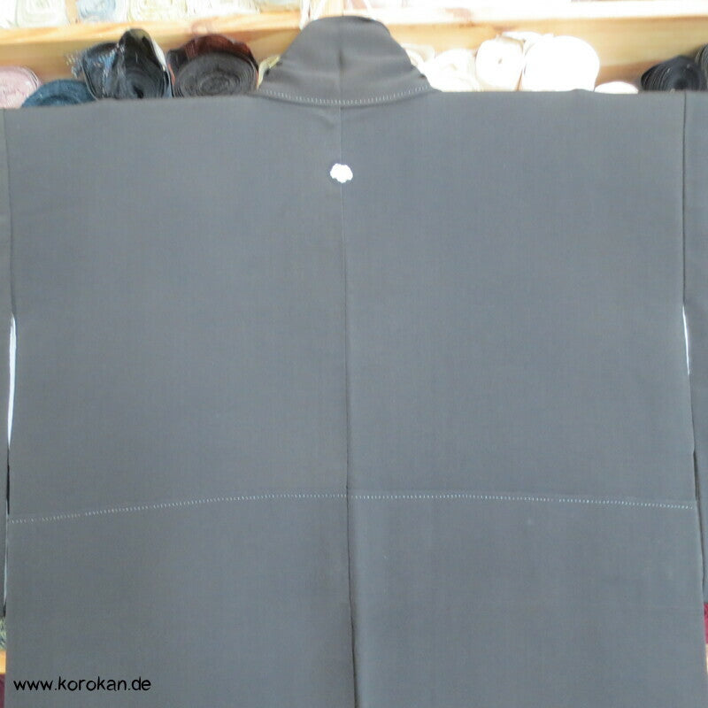 japanische Kicho Vorhänge Tomesode Seidencrepe Kimono