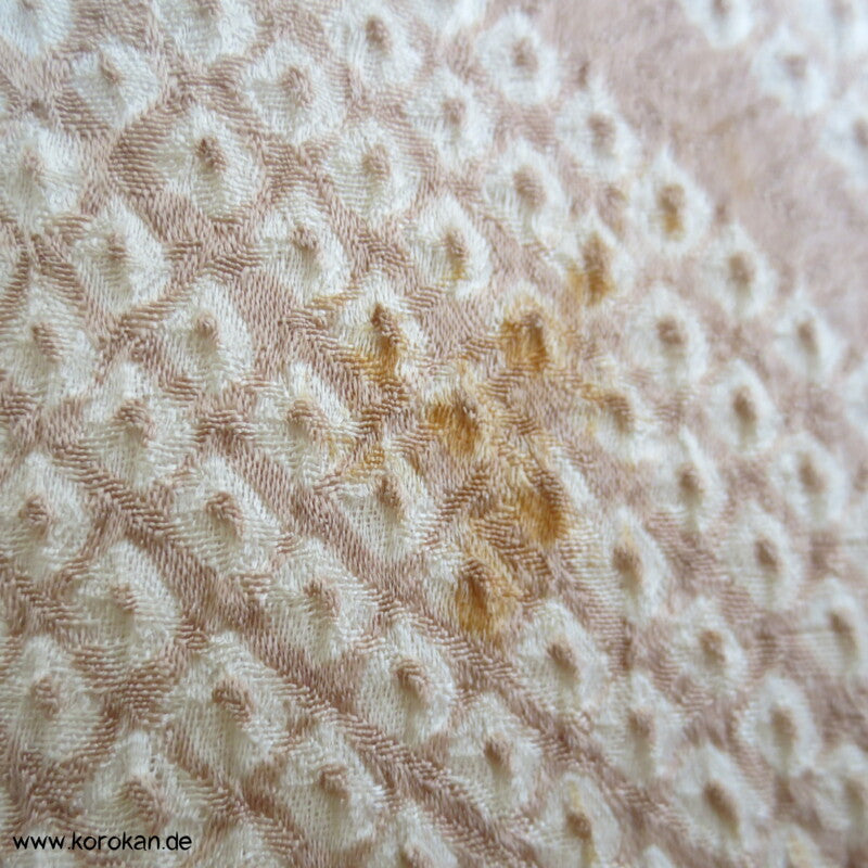Full Shibori zarte Blütenbänder Homongi Seiden Kimono