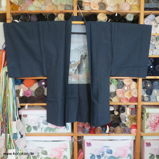 Fushi Tsumugi Jacke mit Berglandschaftsfutter