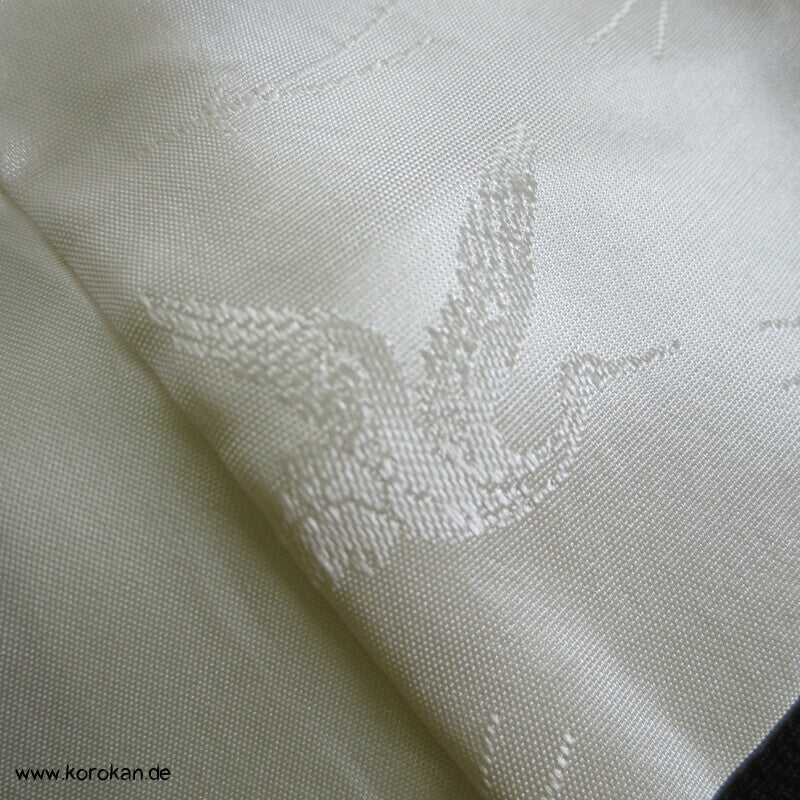 japanische Kicho Vorhänge Tomesode Seidencrepe Kimono