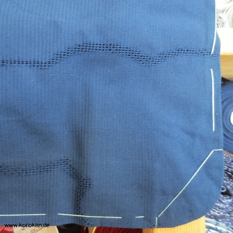 mustergewebte Wolken Rho Hitoe Kimono