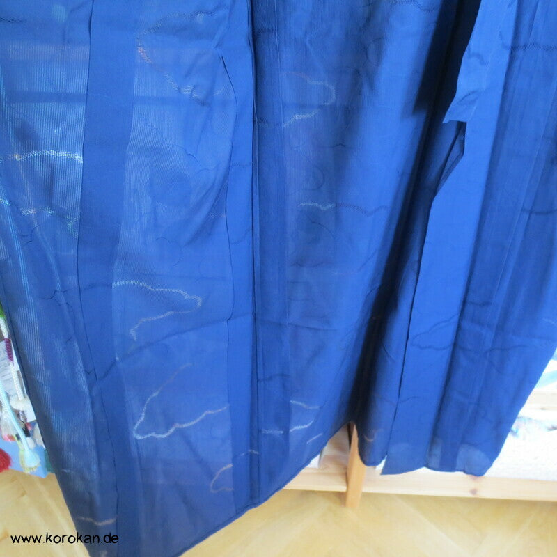 mustergewebte Wolken Rho Hitoe Kimono