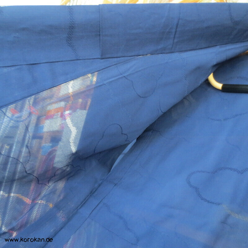 mustergewebte Wolken Rho Hitoe Kimono