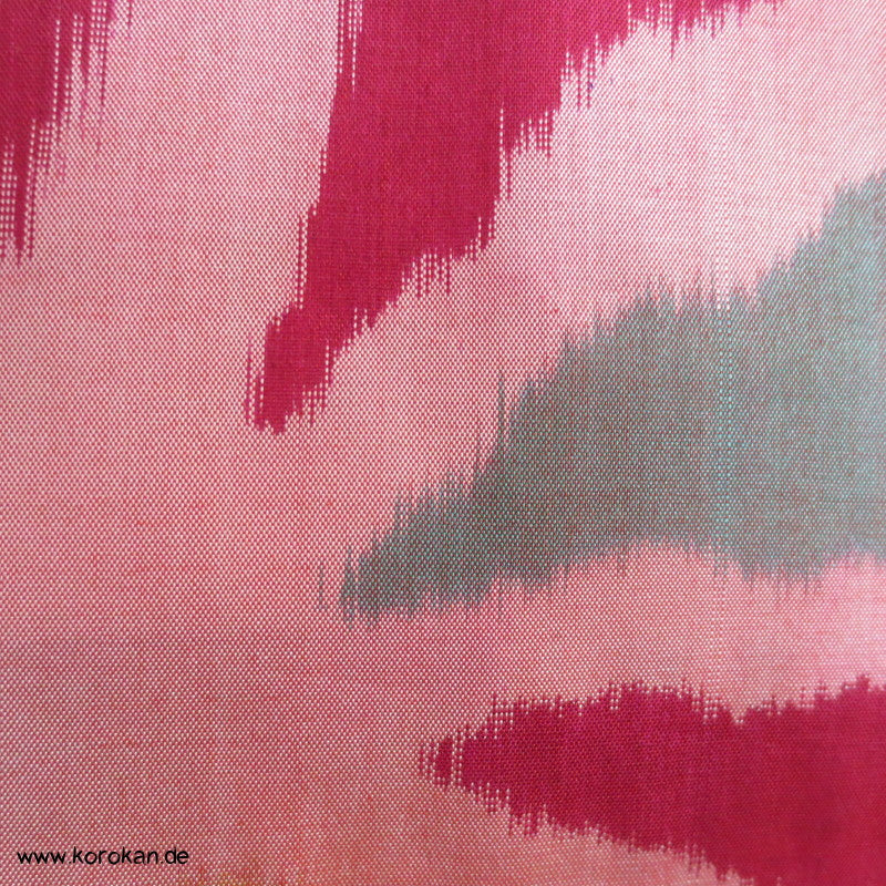 Riesen - Asanoha Meisen Seiden Komon Kimono