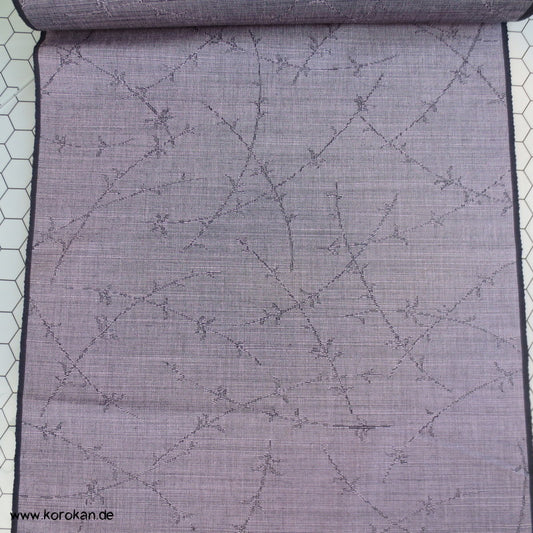 Zweige Jacquard Wolle / Seide / Baumwolle Mischgewebe