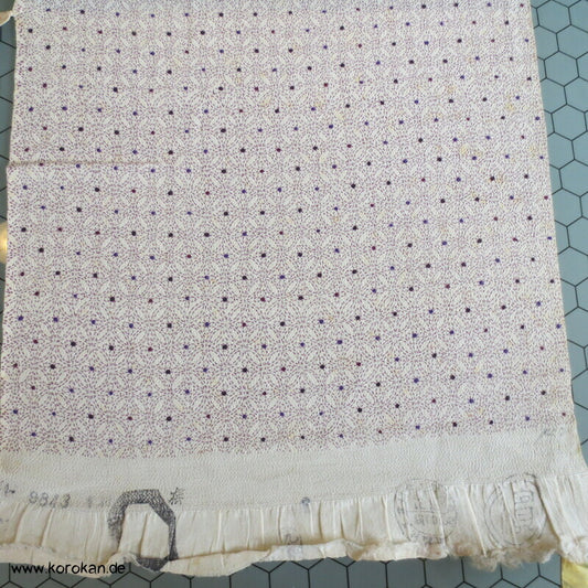 Shippo Kimono Chirimen Crepe Seide