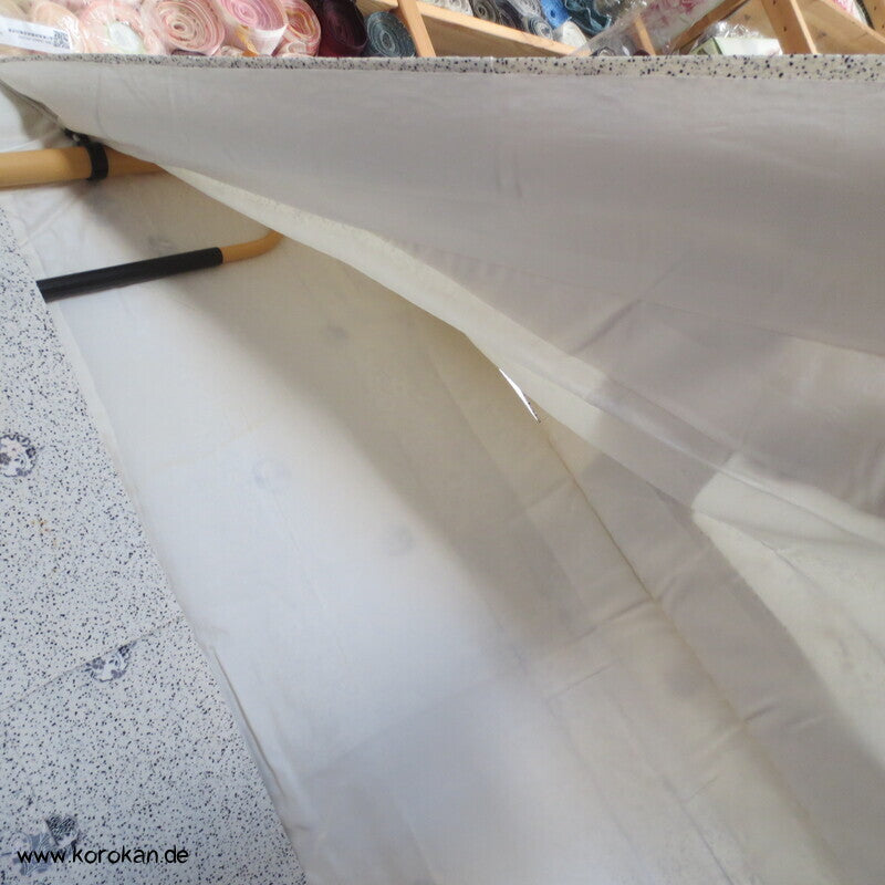 Schneesturm Komon Seidendamast Kimono