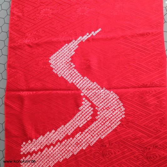 Shibori Segaiha Sayagata Seidendamast Stoffrest