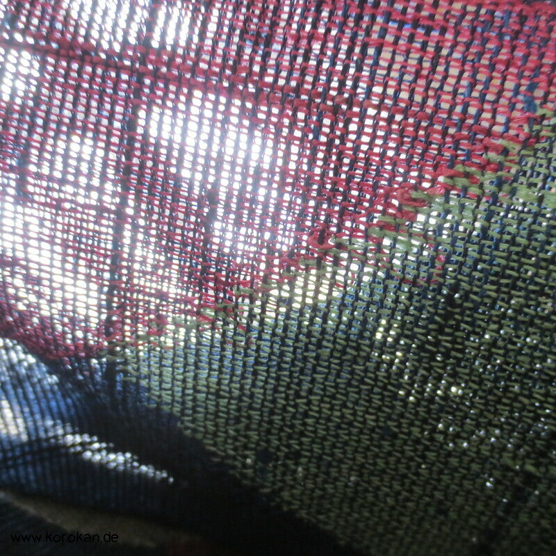 Segaiha Sommer Nagoya Obi aus grob handgewebtem Hanf