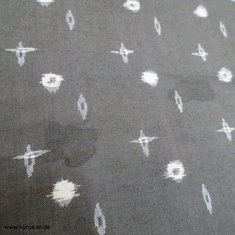 olivgraue Meisen Haori Kimono Jacke, Wachtel Futter, mit Himo