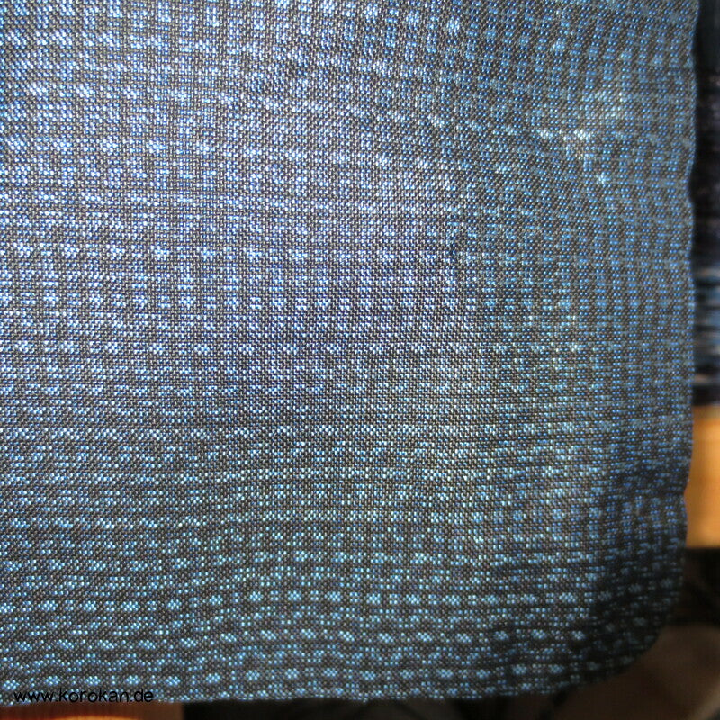 Spatz im Bambus Futter Haori Kimono Jacke, Tsumugi Seide