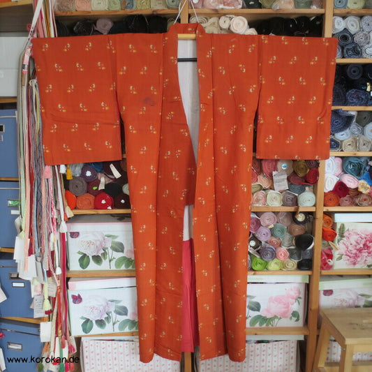 Igeta Kasuri Meisen Seiden Kimono