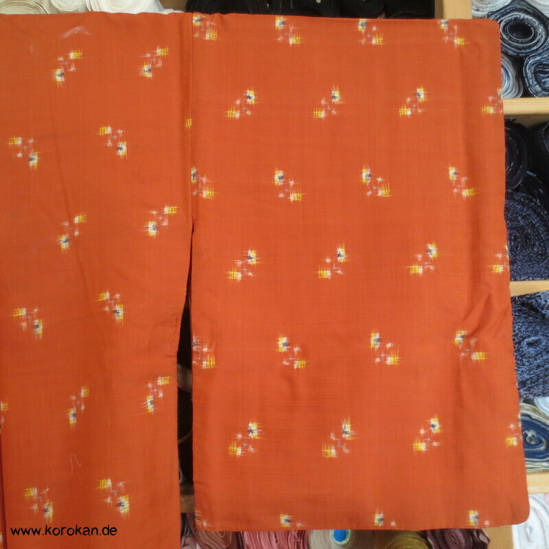Igeta Kasuri Meisen Seiden Kimono