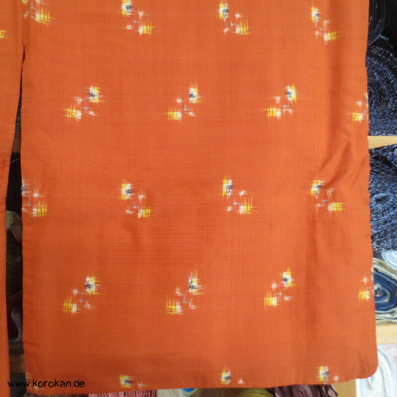 Igeta Kasuri Meisen Seiden Kimono