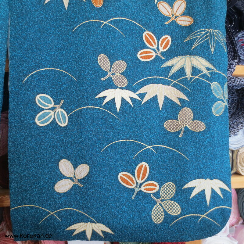 Homongi Kimono Seidencrepe Sandstrand zwischen Himmel und Wasser