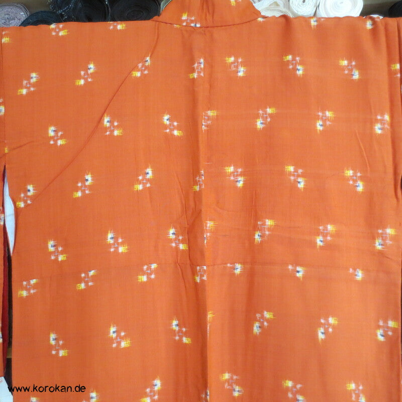 Igeta Kasuri Meisen Seiden Kimono