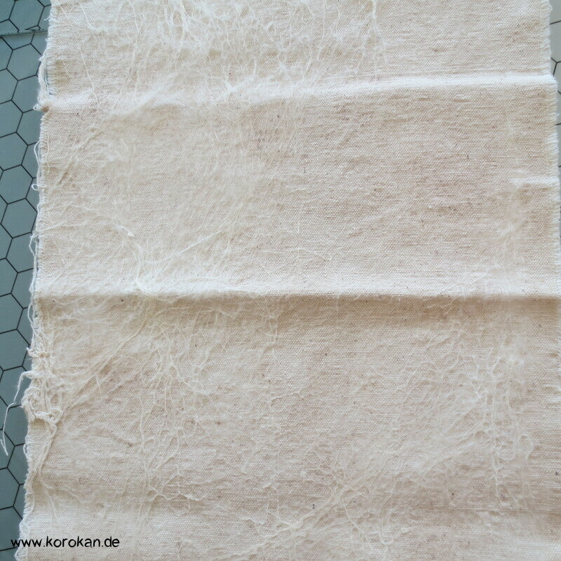 Obi Polster, antik, natur, mit Seidenauflage