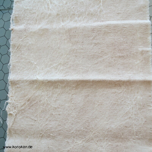 Obi Polster, antik, natur, mit Seidenauflage