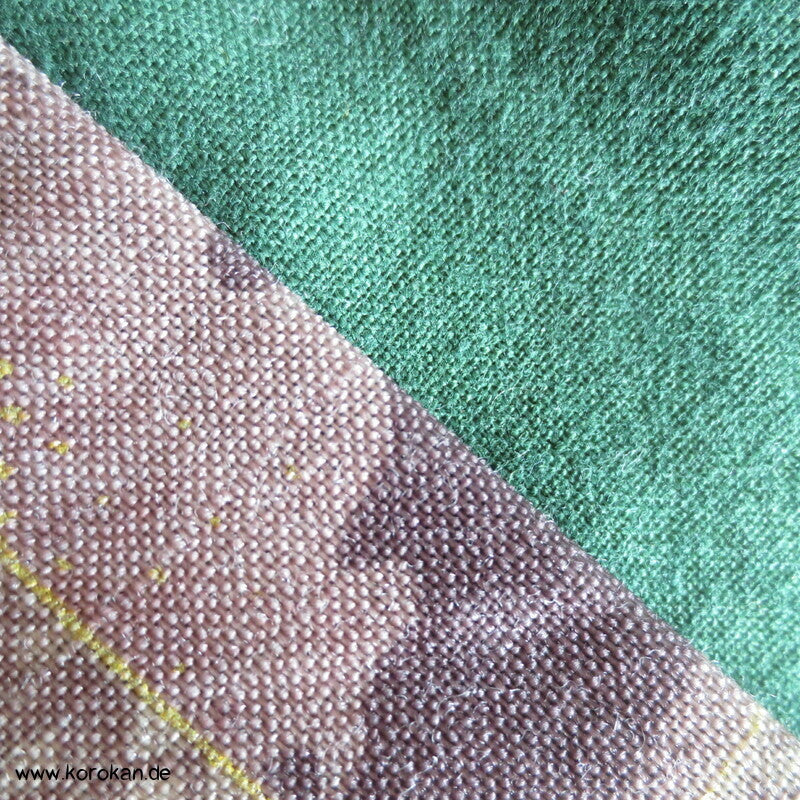 asiatische Schwarzbären Juban Wollmuslin Unterkimono