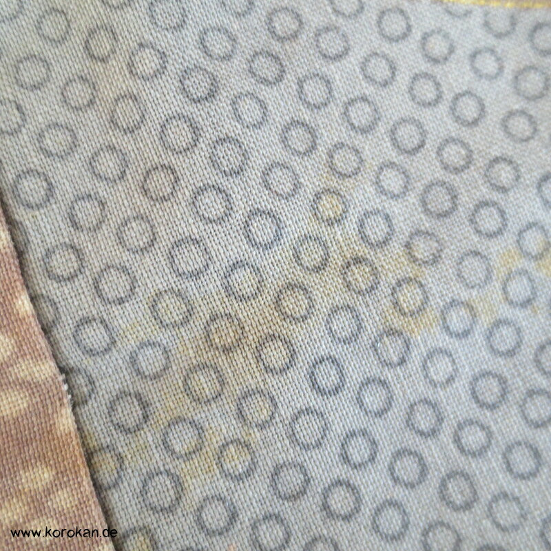 asiatische Schwarzbären Juban Wollmuslin Unterkimono