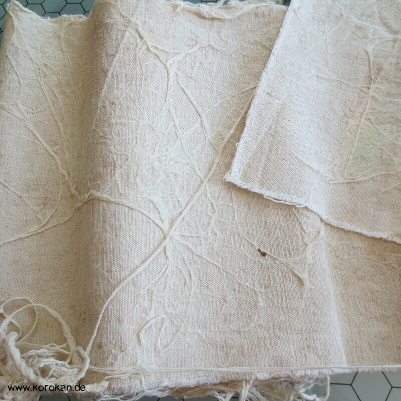 Obi Polster, antik, natur, mit Seidenauflage