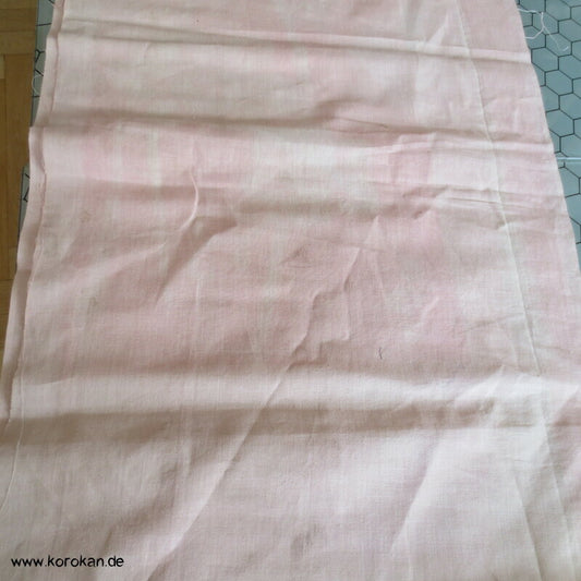 Araihari Kimono Futter Stoff antik Rest rosa