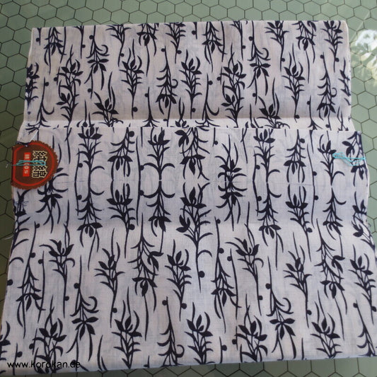 japanischer Yukata Baumwoll Stoff, originalgeheftet, heavenly Bamboo