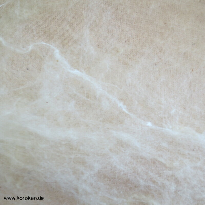 Obi Polster, antik, natur, mit Seidenauflage