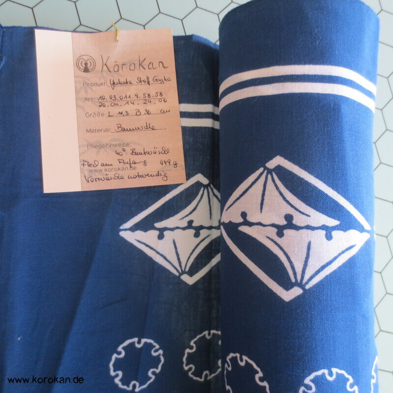 Lotus Paare japanischer Yukata Kimono Baumwoll Stoff