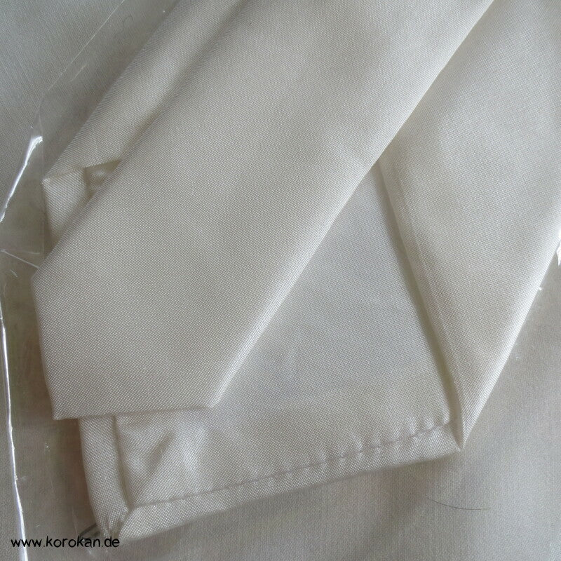 schmale natur Seiden Crepe Krawatte Esser Seiden