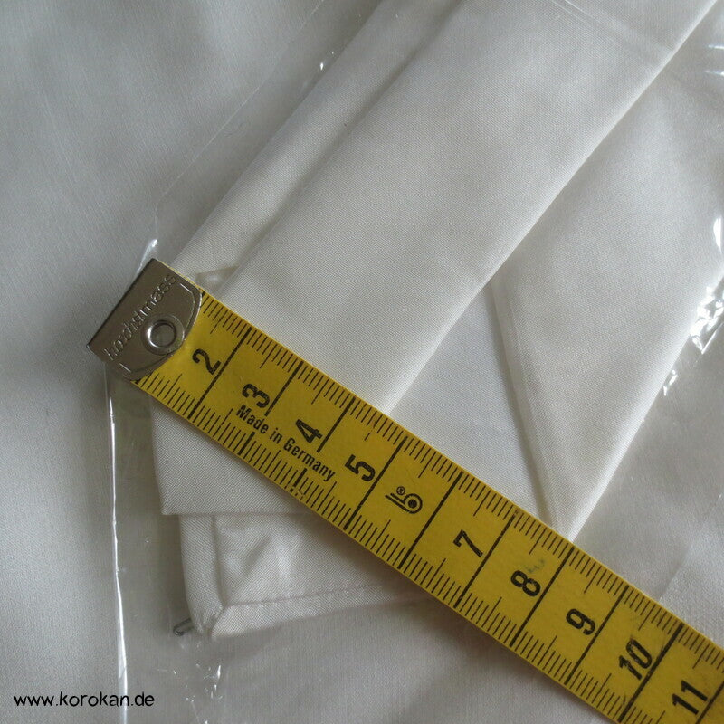 schmale natur Seiden Crepe Krawatte Esser Seiden