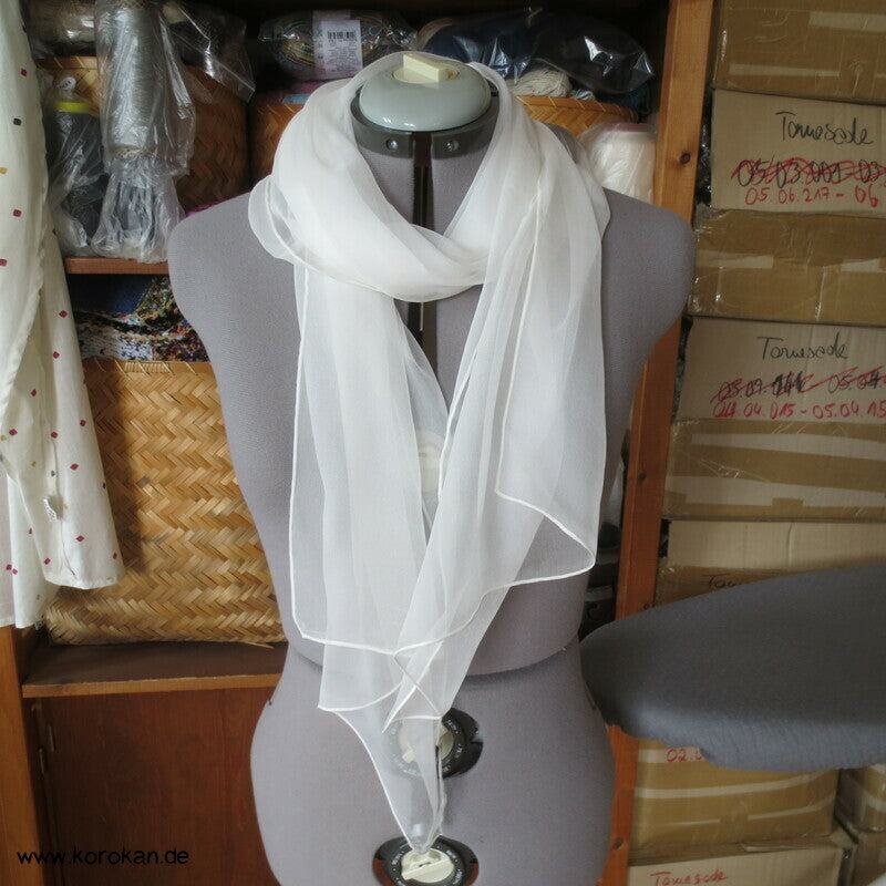 Natur Chiffon Schaltuch - Obiage