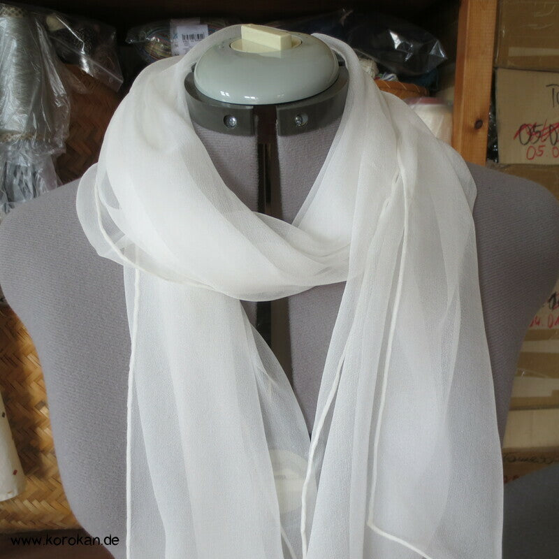 Natur Chiffon Schaltuch - Obiage